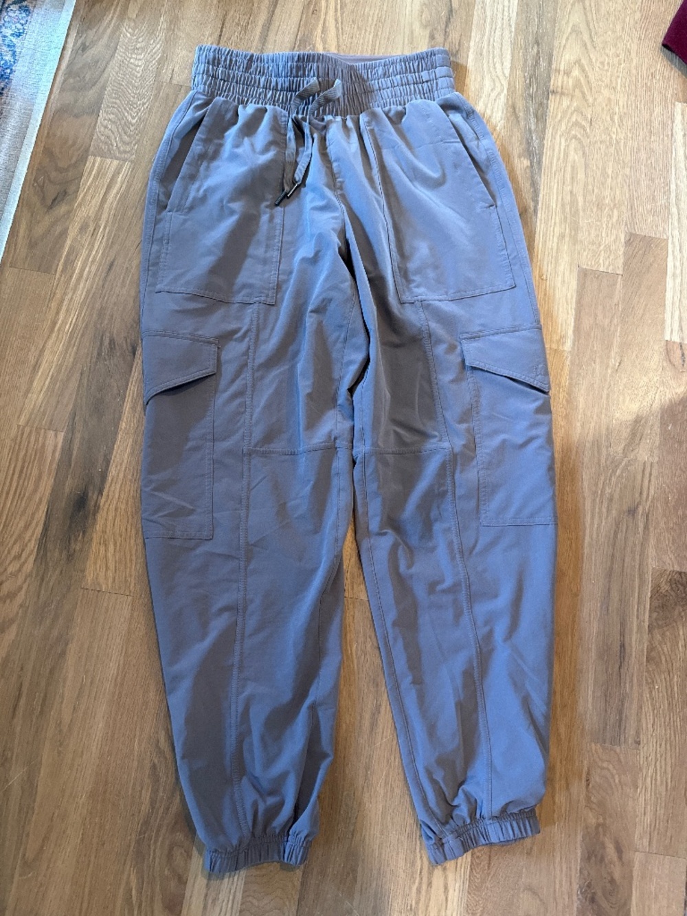 Spanx On the Move joggers purple/brown/gray size small
